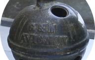 Grelot rond avec inscription G et M Avignon