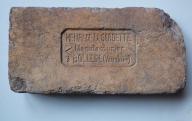 Brique réfractaire Henri de la Gardette à Bollène.