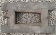 Moule en bois pour la fabrication de briques réfractaires (XXème siècle)