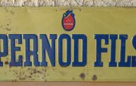 Plaque émaillée Pernod fils.