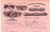 Huilerie, savonnerie, lessives Bellon aîné et Cie à Avignon, 1906