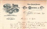 Vins, huiles, savons Ch. Michel et Cie à Avignon, 1896