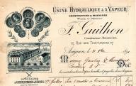 Construction de machines F. Guilhon à Avignon, 1895.