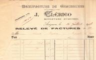 Manufacture de chaussures Clérico à Avignon, 1913