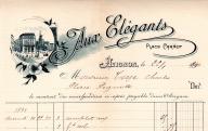 Aux Elégants, place Carnot, Avignon, 1902