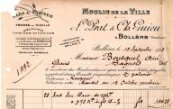 Moulin de la Ville, L. Prat et Ch. Guieu à Bollène, 1913