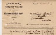 Menuiserie Alphonse Jouveau aîné à Avignon, 1923.